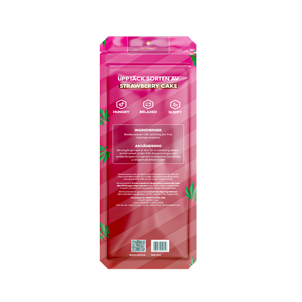 Strawberry Cake HempyVape