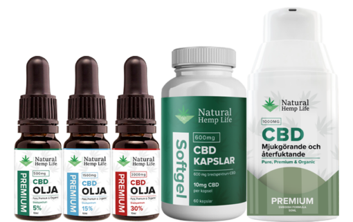 CBD-olje fra Natural Hemp Life