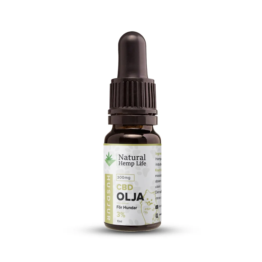 CBD-olje 3% for hunder