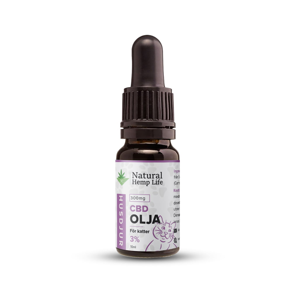 3% CBD olje katt Norge