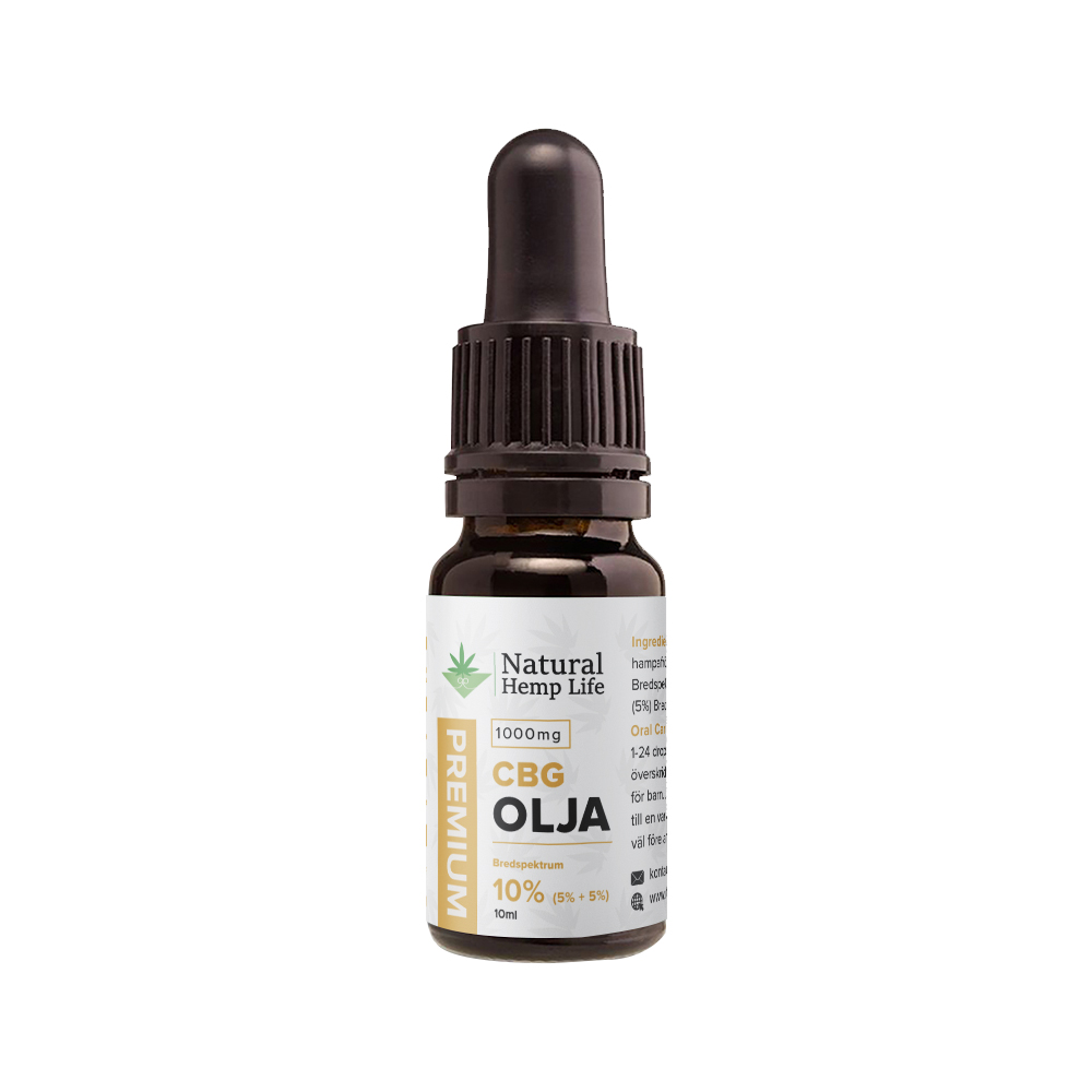 CBG olje 1000mg 5% + 5%
