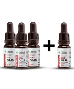4 for 3 – CBD olje 30%