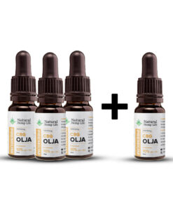 4 for 3 – CBG olje 10%