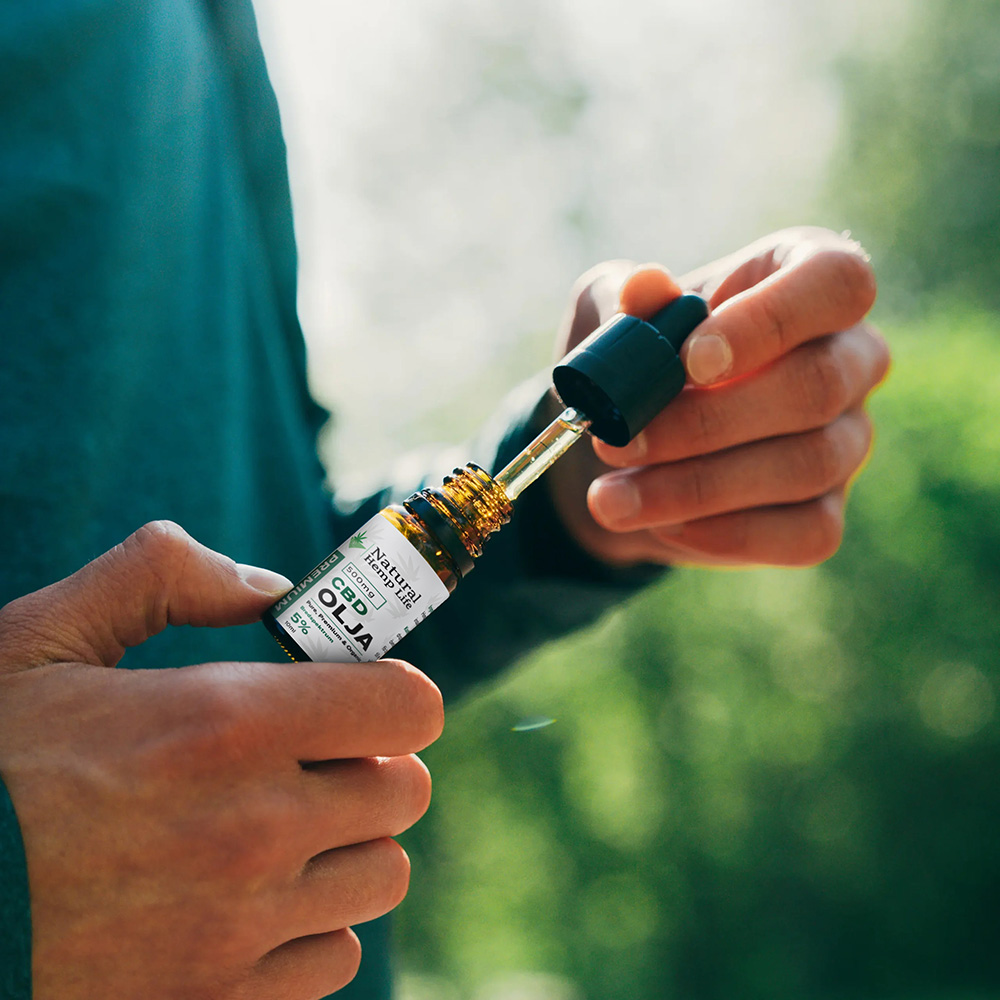 Vår 5% CBD olje brukes av fornøyde kunder