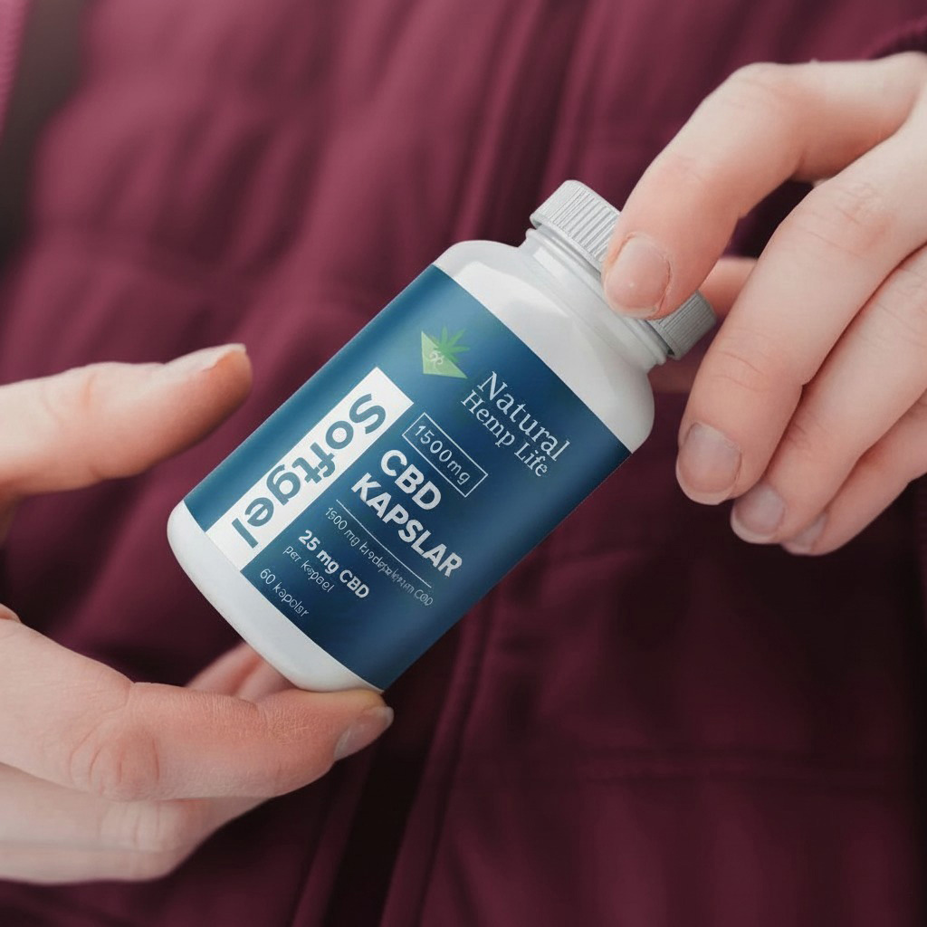 CBD kapsler 1500mg i miljø 1