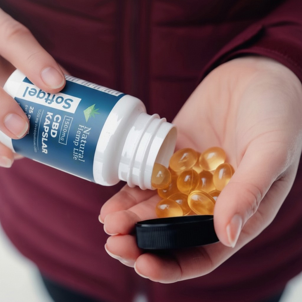 CBD kapsler 1500mg i miljø 2