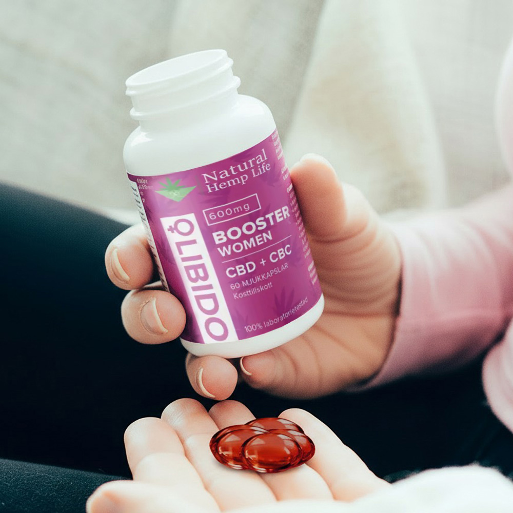 CBD libido kapsler kvinne i miljø 2