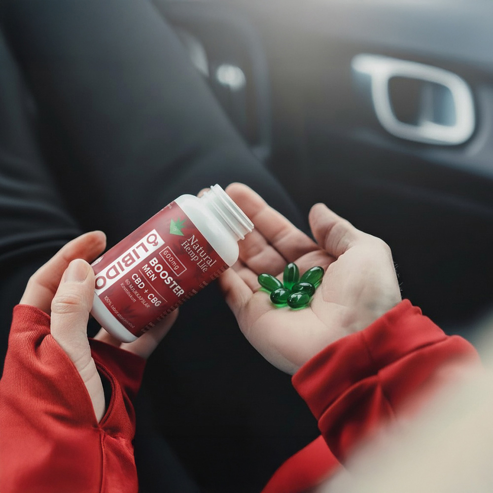 CBD libido kapsler mann i miljø 1